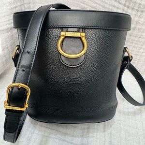 Celine Leather Bucket Bag